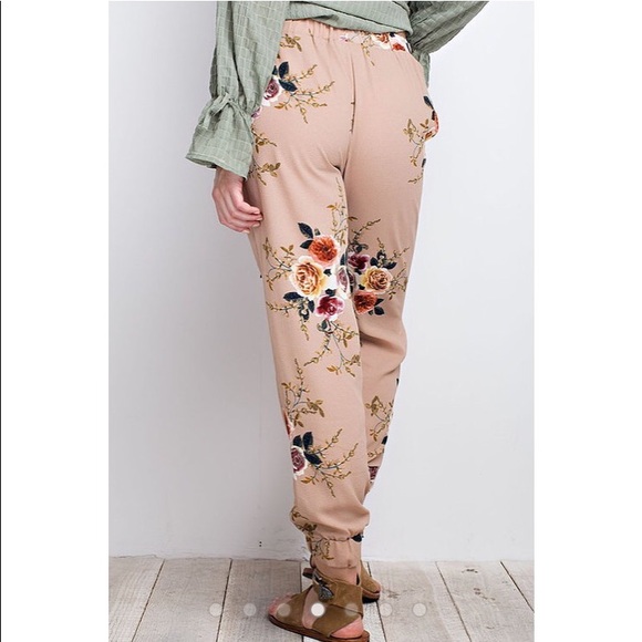 Pre Order: Lila Floral Jogger Pants